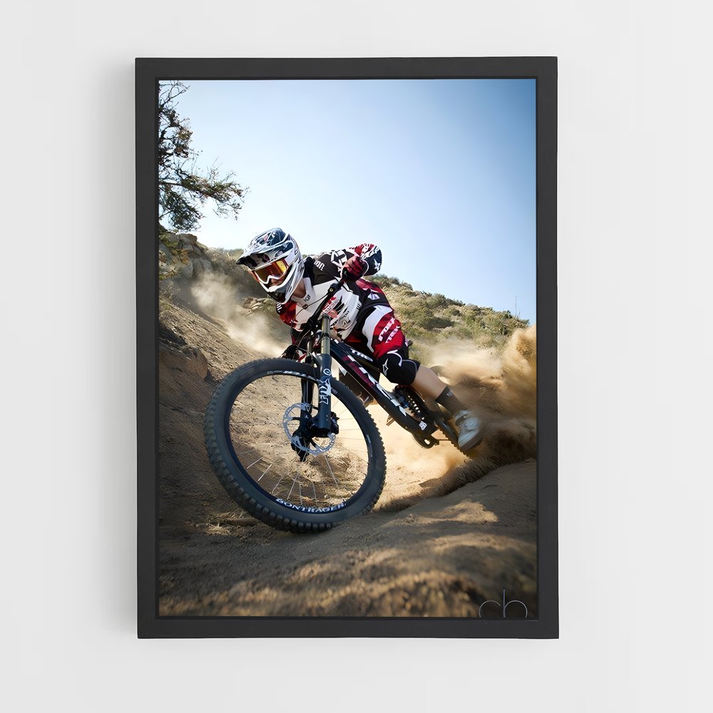 Poster Montée Sauvage – affiche Cyclisme (vue 2)